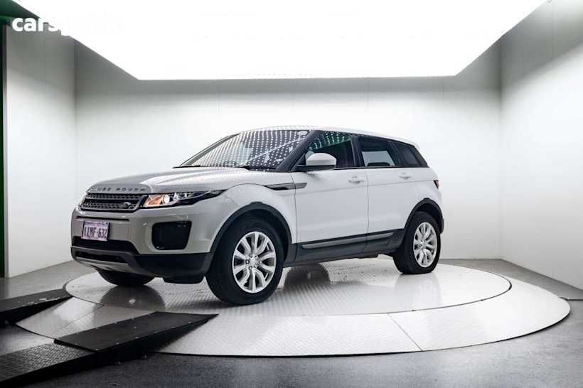 White 2018 Land Rover Range Rover Evoque SUV TD4 110KW SE 4X4