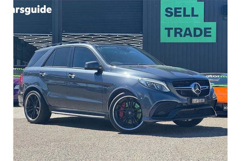 Grey 2015 Mercedes-Benz GLE-Class SUV GLE63 AMG S 4WD
