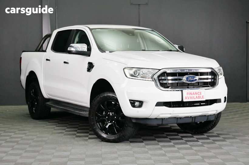 White 2019 Ford Ranger Double Cab Pick Up Xlt 2.0 (4X4)