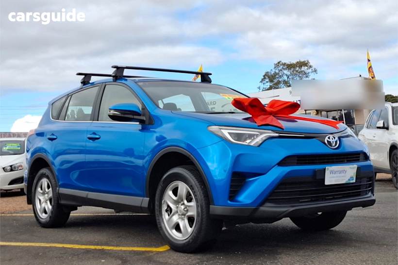 Blue 2017 Toyota RAV4 SUV GX 4X4