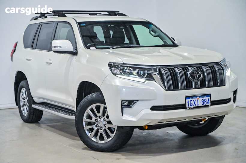 White 2019 Toyota Landcruiser Prado Wagon Vx (4X4)