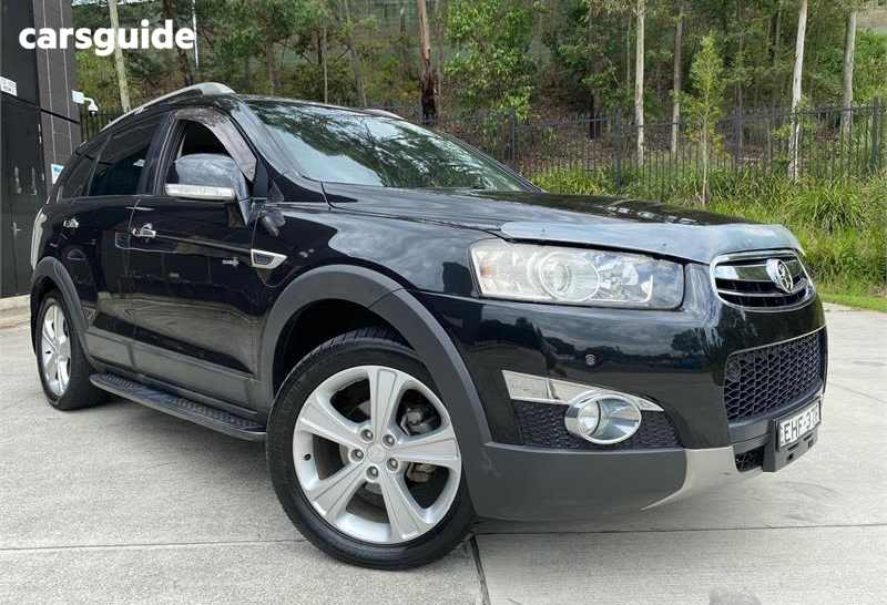 Black 2013 Holden Captiva Wagon 7 Lx (4X4)