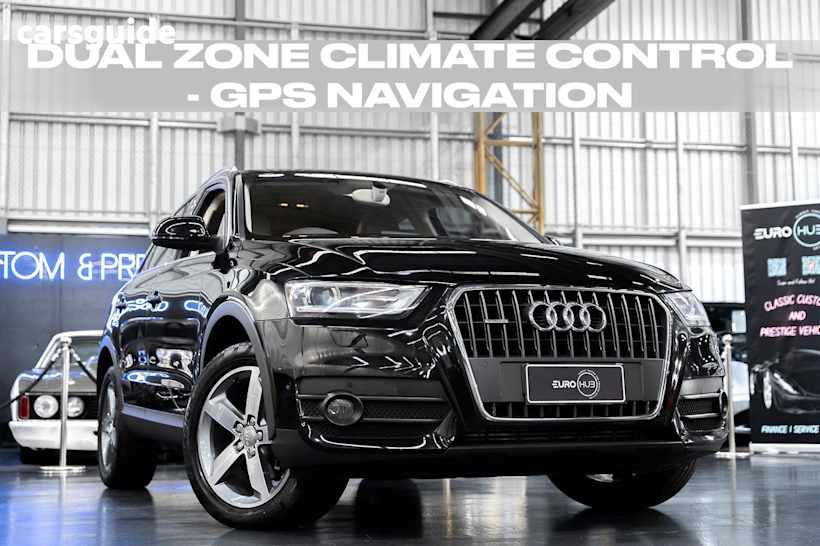 Black 2014 Audi Q3 Wagon 2.0 Tfsi Quattro (125Kw)