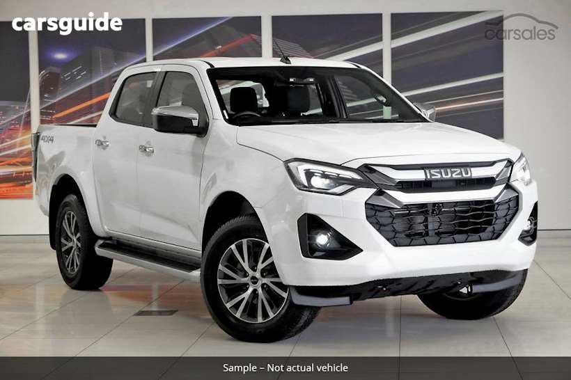 White 2025 Isuzu D-MAX Ute Tray LS-U+ 4X4