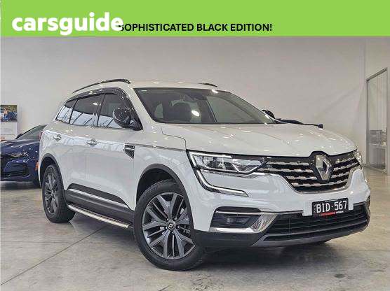 White 2020 Renault Koleos SUV BLACK EDITION F