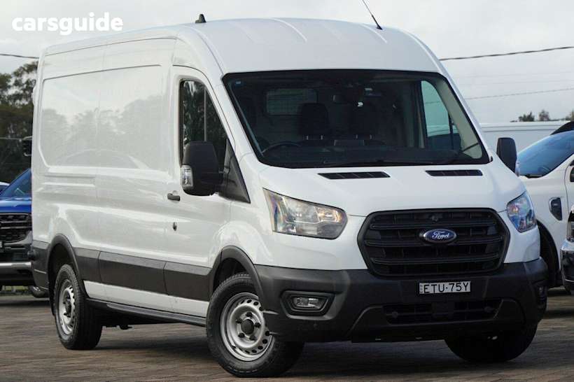 White 2021 Ford Transit Commercial 350L F