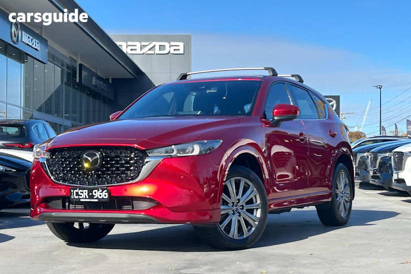 Red 2023 Mazda CX-5 SUV D35 AKERA 4X4