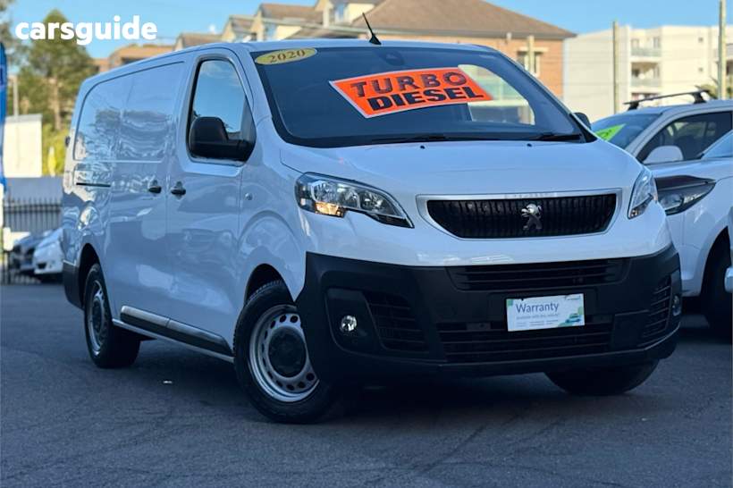 White 2020 Peugeot Expert Van 180 Hdi Long