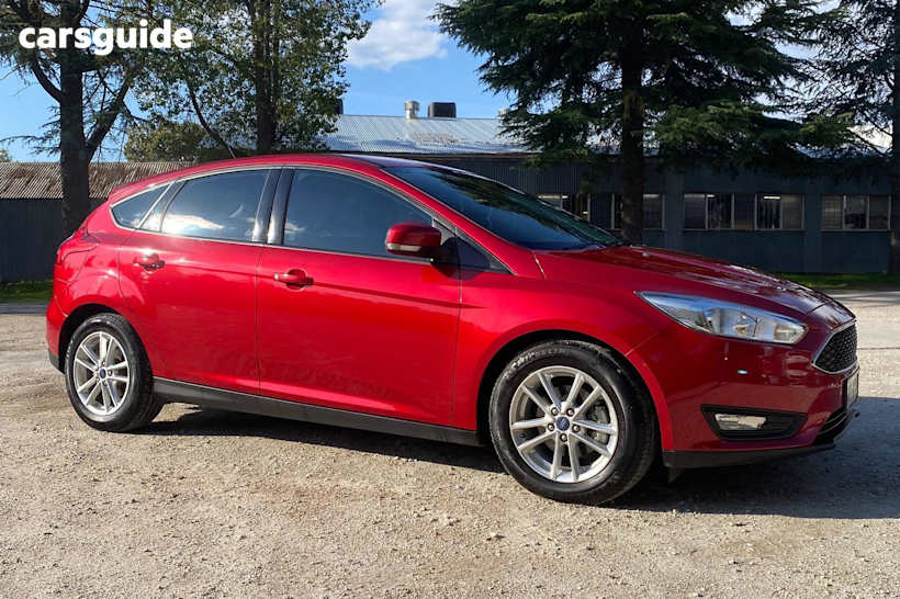 Red 2016 Ford Focus Hatch TREND F