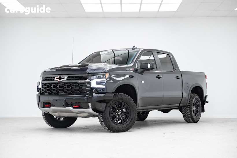 Black 2024 Chevrolet Silverado Ute Tray 1500 ZR2 W/TECH PACK 4X4