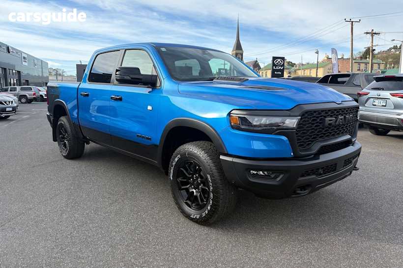 Blue 2025 Ram 1500 Ute Tray REBEL HURRICANE SO 4X4