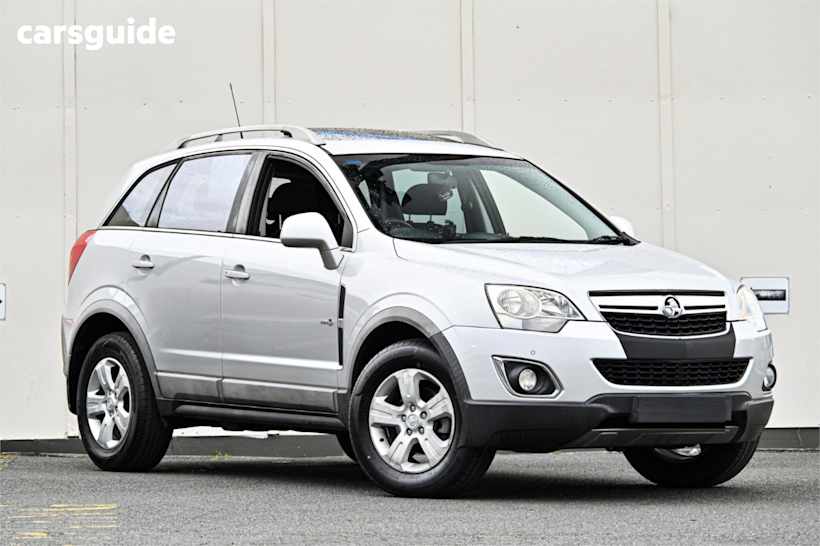 Silver 2011 Holden Captiva SUV 5 F