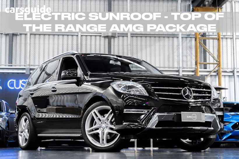 Black 2013 Mercedes-Benz ML SUV ML350 BLUETEC 4X4