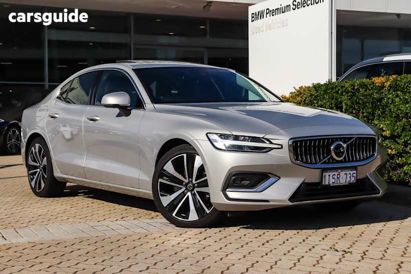 Silver 2022 Volvo S60 Sedan ULTIMATE B5 BRIGHT 4X4