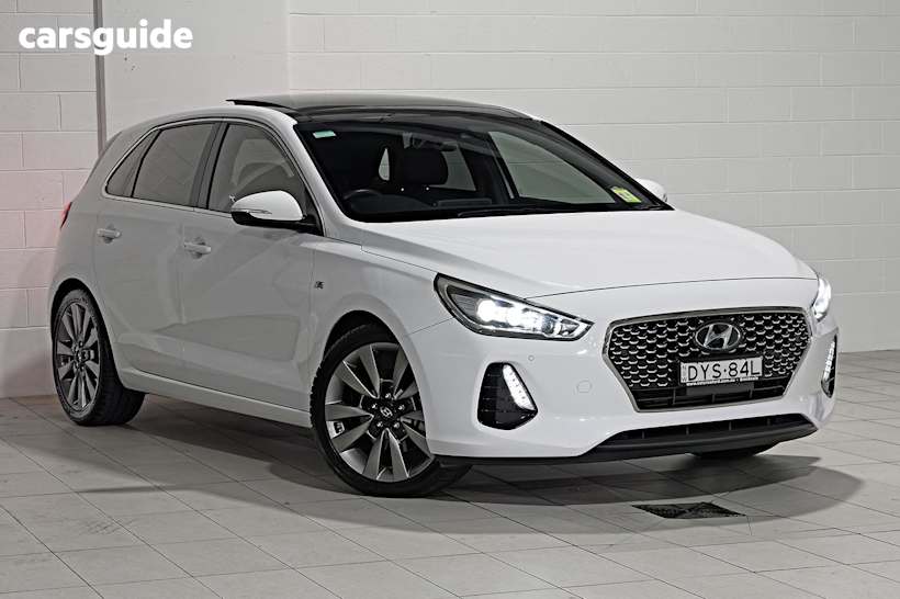 White 2018 Hyundai I30 Hatch SR PREMIUM F