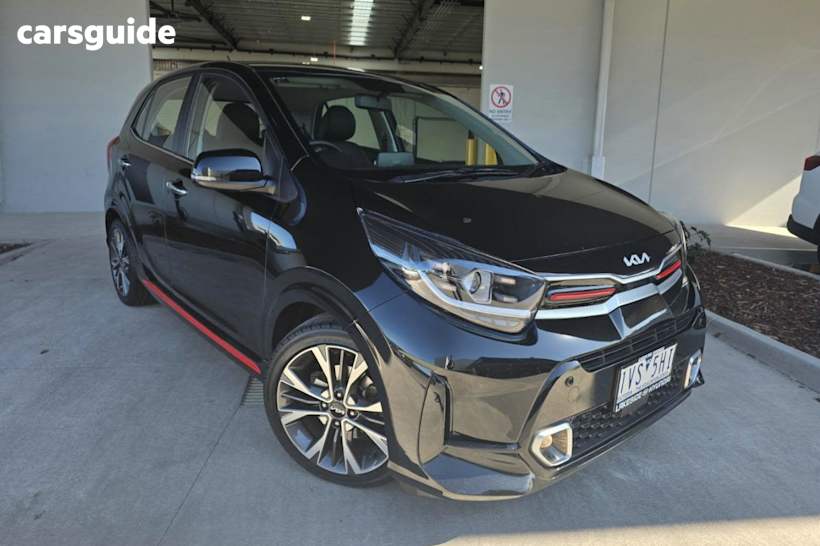 Black 2022 Kia Picanto Hatch GT-LINE F