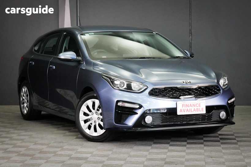 Blue 2021 Kia Cerato Hatchback S