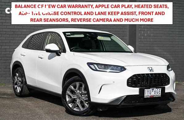 White 2023 Honda ZR-V SUV VTI L F