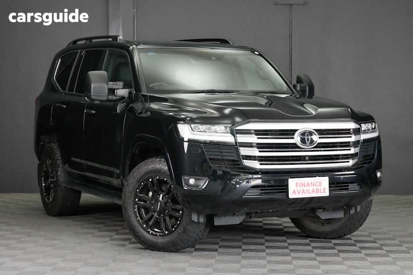 Black 2022 Toyota Landcruiser Wagon Lc300 Sahara (4X4)