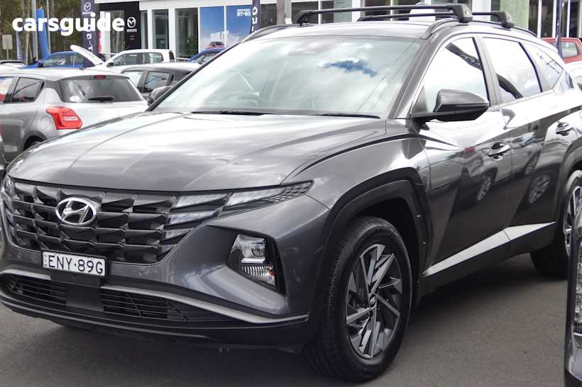 Grey 2021 Hyundai Tucson SUV ELITE F