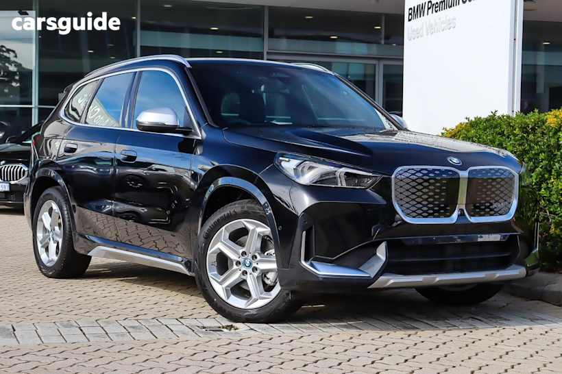 Black 2024 BMW IX1 SUV EDRIVE20 XLINE F