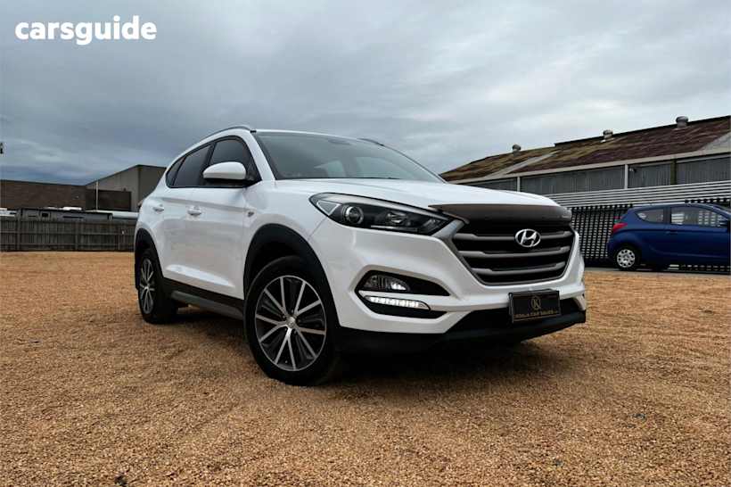 White 2016 Hyundai Tucson Wagon Active X (Sunroof) (Fwd)