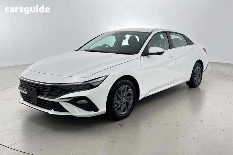 White 2024 Hyundai I30 Sedan HYBRID F