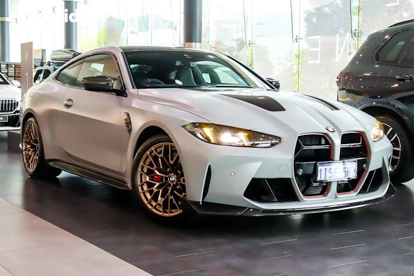Grey 2024 BMW M4 Coupe CS 4X4