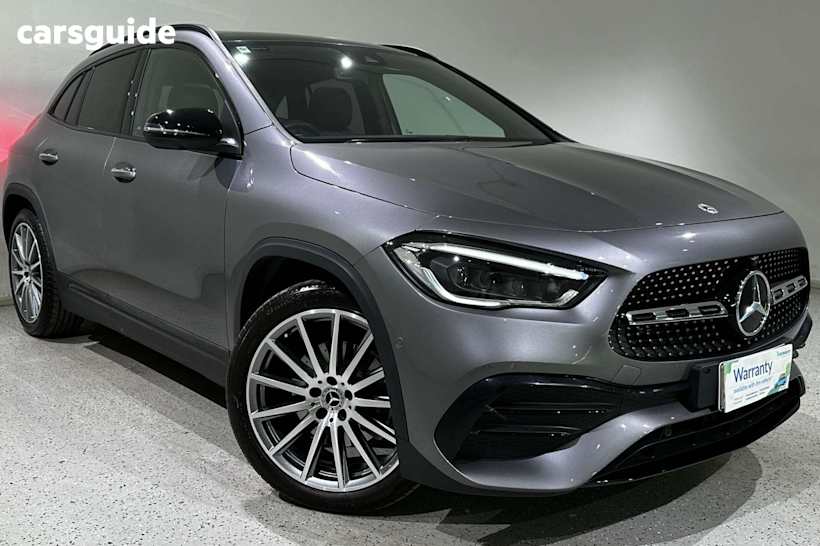 Grey 2021 Mercedes-Benz GLA-Class SUV GLA200 F
