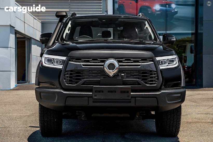 Black 2025 GWM Cannon Dual Cab Utility Xsr (4X4)