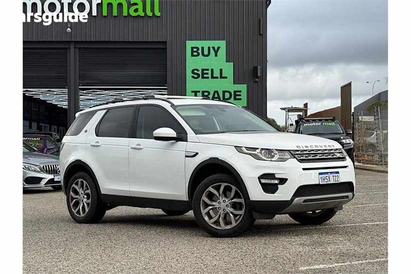 White 2015 Land Rover Discovery Sport SUV TD4 HSE 4X4