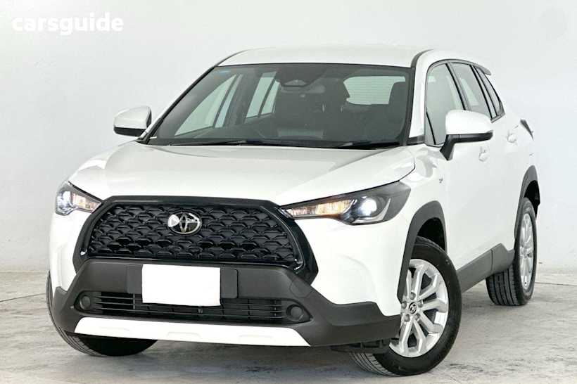White 2024 Toyota Corolla Cross SUV GX F