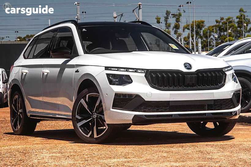 White 2025 Skoda Kamiq SUV 110TSI MONTE CARLO F