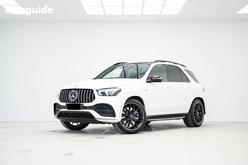 White 2022 Mercedes-Benz GLE-Class SUV GLE53 AMG 4WD