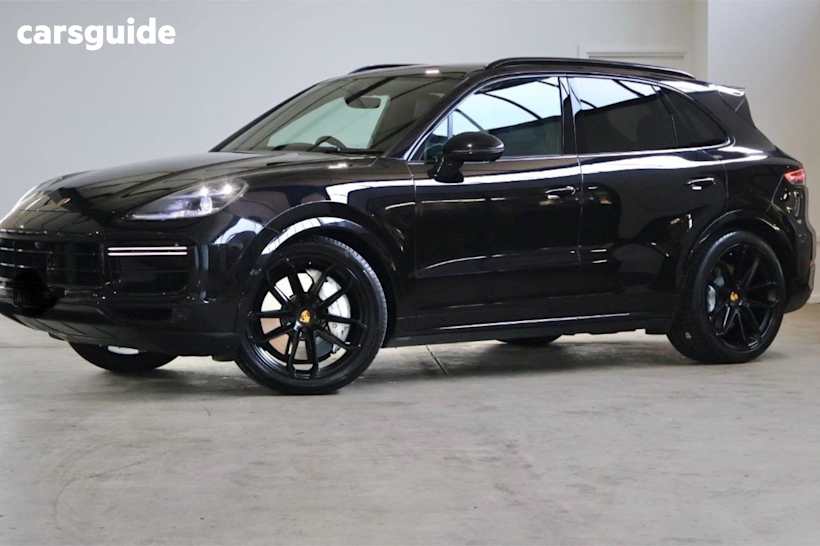 Black 2018 Porsche Cayenne SUV TURBO 4X4