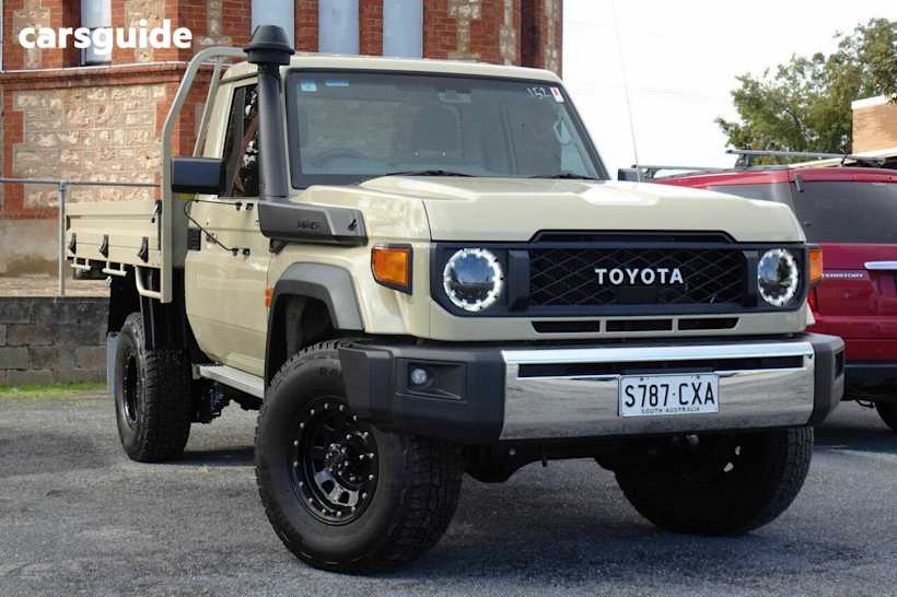 White 2023 Toyota Landcruiser Cab Chassis Lc79 Gxl