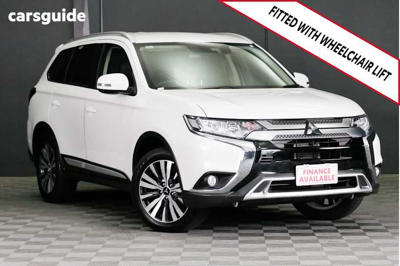 White 2021 Mitsubishi Outlander Wagon Ls 7 Seat (2Wd)