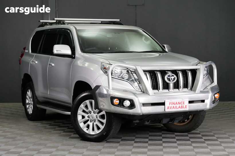 Silver 2015 Toyota Landcruiser Prado Wagon Vx (4X4)