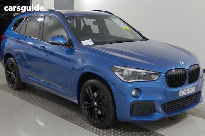 Blue 2016 BMW X1 Wagon sDrive 18D