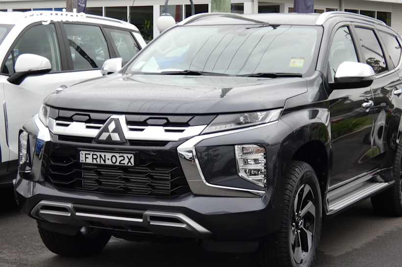 Grey 2024 Mitsubishi Pajero Sport SUV GLS 4X4