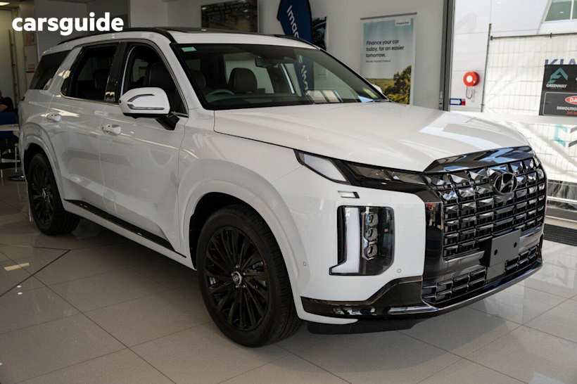 White 2024 Hyundai Palisade Wagon Calligraphy Black Ink (8 Seat)