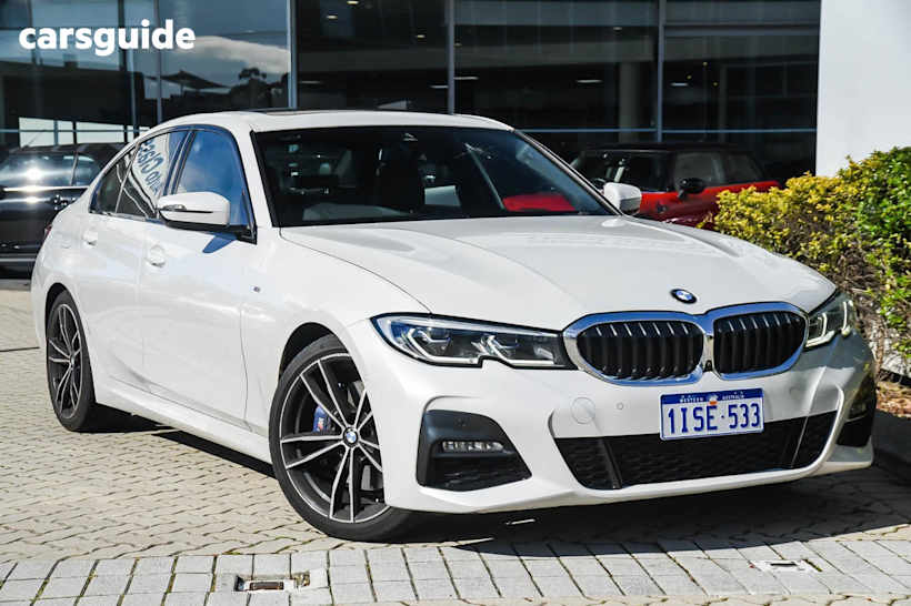 White 2021 BMW 3 Sedan 330I M SPORT R