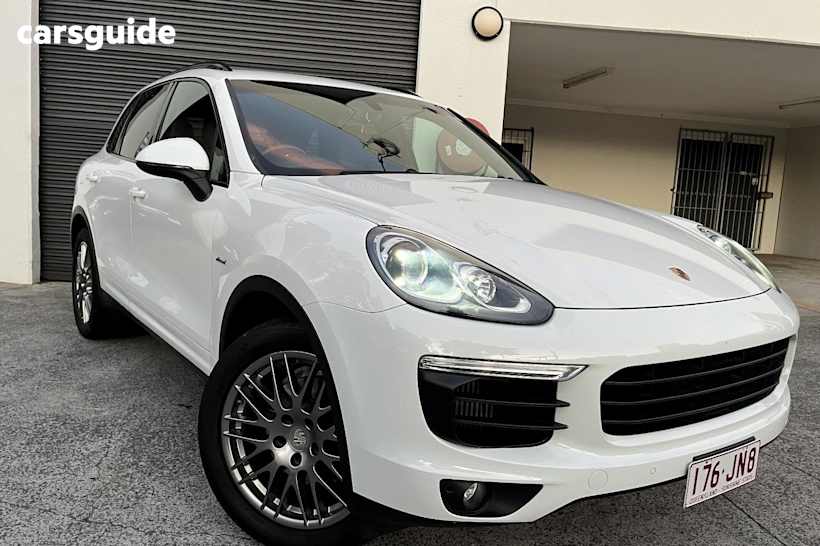White 2016 Porsche Cayenne Wagon Diesel