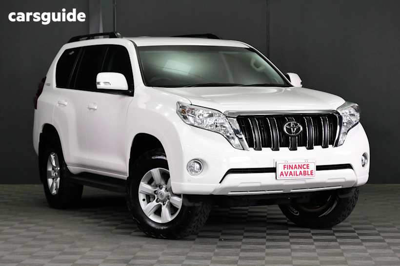 White 2016 Toyota Landcruiser Prado Wagon Gxl (4X4)