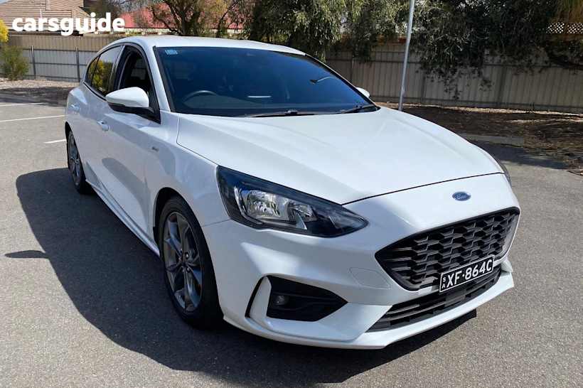 White 2019 Ford Focus Hatch ST-LINE F