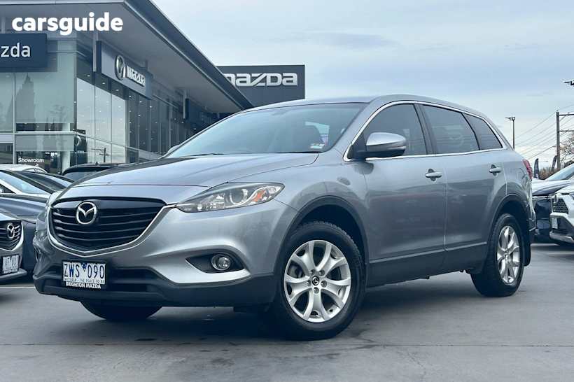 Silver 2013 Mazda CX-9 SUV CLASSIC F