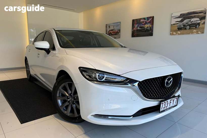 White 2022 Mazda Mazda6 Sedan TOURING F
