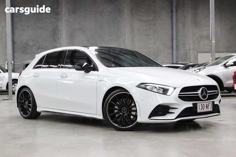 White 2020 Mercedes-Benz A35 Hatchback 4Matic