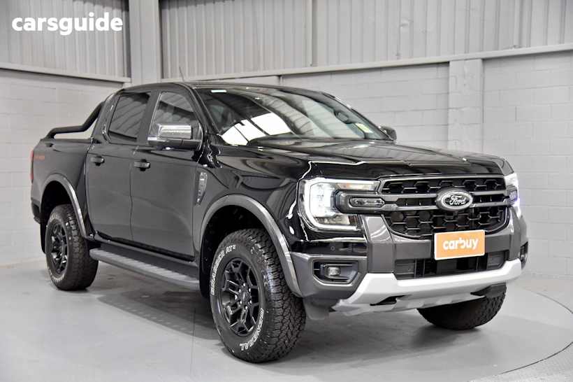 Black 2024 Ford Ranger Ute Tray TREMOR 4X4