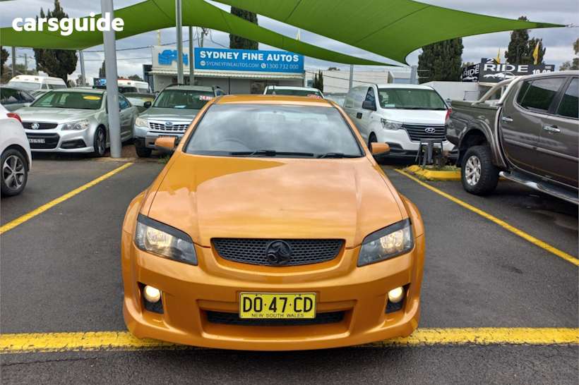 Bronze 2010 Holden UTE Ute Tray SS R